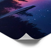 Eine Phantastische Nacht unter dem Roten Himmel Poster (Ecke)