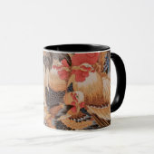 Eine Philip Jacobs Snow Leopard Designs Rooster-Ta Tasse (VorderseiteRechts)