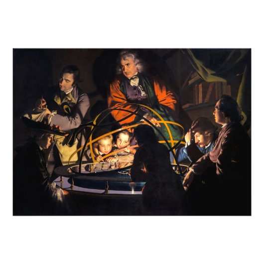 Eine Philosophin-Vorlesung über das Sonnensystem d Fotodruck (Vorne)