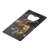 Eine Philosophin-Vorlesung über das Sonnensystem d Geldbeutel Flaschenöffner (Vorderseite Schrägansicht)