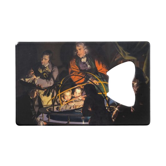 Eine Philosophin-Vorlesung über das Sonnensystem d Geldbeutel Flaschenöffner (Vorderseite (Horizontal))