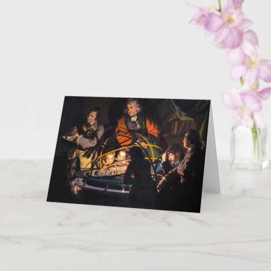 Eine Philosophin-Vorlesung über das Sonnensystem d Karte (Orchidee)