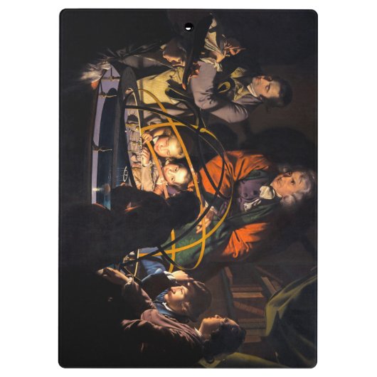 Eine Philosophin-Vorlesung über das Sonnensystem d Klemmbrett (Rückseite)