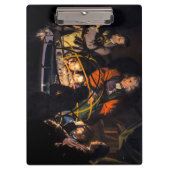 Eine Philosophin-Vorlesung über das Sonnensystem d Klemmbrett (Vorderseite)