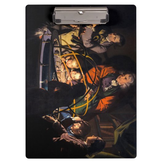 Eine Philosophin-Vorlesung über das Sonnensystem d Klemmbrett (Vorderseite)