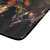 Eine Philosophin-Vorlesung über das Sonnensystem d Schneidebrett (Ecke)