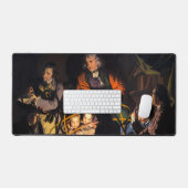 Eine Philosophin-Vorlesung über das Sonnensystem d Schreibtischunterlage (Tastatur & Maus)