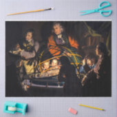 Eine Philosophin-Vorlesung über das Sonnensystem d Seidenpapier (Basteln)