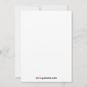 Eine philosophische Mochi Einladung (Rückseite)