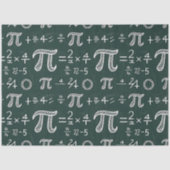 Eine Pi-Tag-Feier-Serie Design #3 Seidenpapier (Vorderseite)