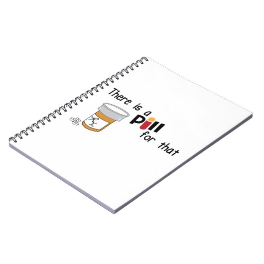 Eine Pille dafür Notizblock (Linke Seite)