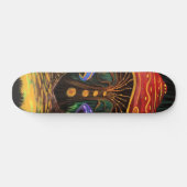 Eine Pilzwelt Skateboard (Horizontal)