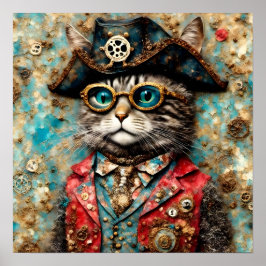 Eine Piratenkatze Poster