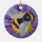 Eine Planet-Hummeln-Keramik Keramik Ornament (Hinten)