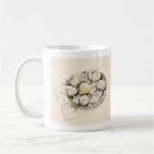 Eine Platte von Austern 2012 Kaffeetasse (Links)