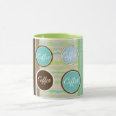 Eine Polka-dot-Tasse Tasse (Zentrum)