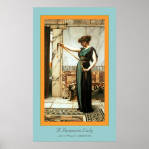 Eine pompesische Lady Poster