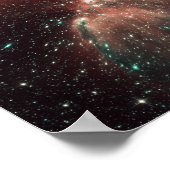 Eine Population von Säuglingen in der Milchstraße Poster (Ecke)