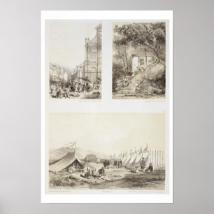 Eine portugiesische Kirche und eine chinesische Poster