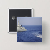 Eine portugiesische Marine-Mannschaft in einem auf Button (Vorne & Hinten)