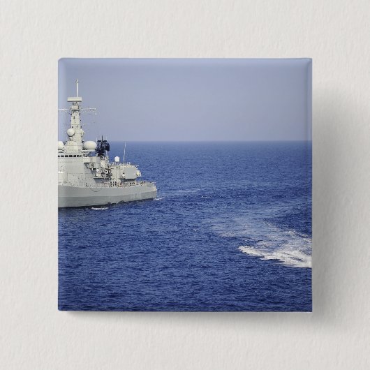 Eine portugiesische Marine-Mannschaft in einem auf Button (Vorderseite)