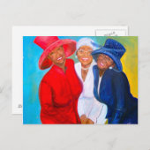 Eine Pose treffen Postkarte (Vorne/Hinten)