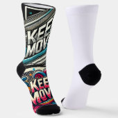 Eine positive Botschaft zum behalt Socken (Gewinkelt)