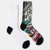 Eine positive Botschaft zum behalt Socken (Rechts)