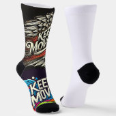 Eine positive Nachricht Socken (Gewinkelt)