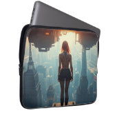 Eine Postkarte aus der Zukunft Laptopschutzhülle (Vorne Rechts)