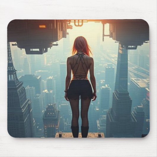 Eine Postkarte aus der Zukunft Mousepad (Vorne)