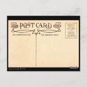 Eine Postkarte für das Ensemble (Rückseite)