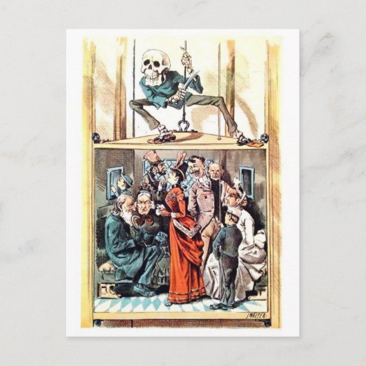Eine Postkarte für die Todesfalle (Vorderseite)