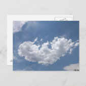 Eine Postkarte mit gebrochenem Herzen (Vorne/Hinten)