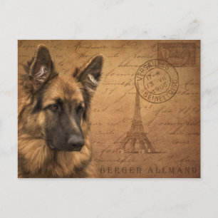 Eine Postkarte von paris