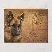 Eine Postkarte von paris (Vorderseite)