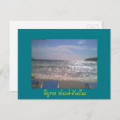 EINE POSTKARTE VON SYROS ISTLand-Griechenland (Vorne/Hinten)