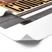 Eine Präzision von Mincemeat ist kondensiert Poster (Ecke)