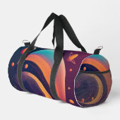 Eine Print Cut Sew Bag mit einem dynamischen kosmi Duffle Bag (Rechte Ecke)