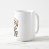 Eine Prinzessin, die leuchten kann! Kaffeetasse (VorderseiteRechts)