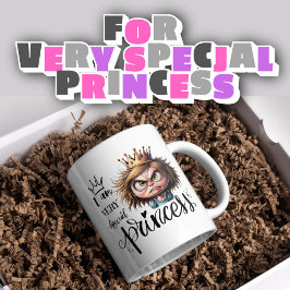 Eine Prinzessin, die leuchten kann! Kaffeetasse