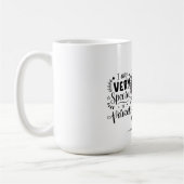 Eine Prinzessin, die leuchten kann! Kaffeetasse (Links)