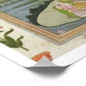 Eine Prinzessin, die weibliche Musikerinnen durch Poster (Ecke)