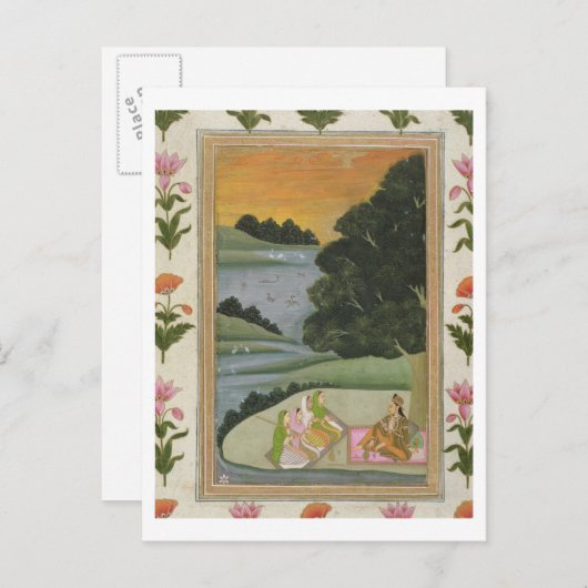 Eine Prinzessin, die weibliche Musikerinnen durch Postkarte (Vorne/Hinten)