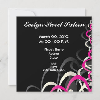 Eine Prinzessin Pride 16 . Geburtstag Einladung-Ku Einladung