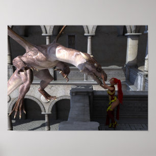 Eine Prinzessin und ihr Drache Poster