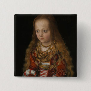 Eine Prinzessin von Sachsen, c.1517 (Öl auf Button