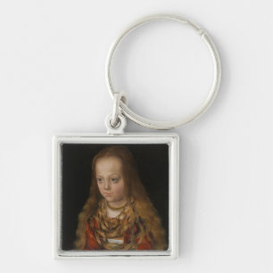 Eine Prinzessin von Sachsen, c.1517 (Öl auf Schlüsselanhänger