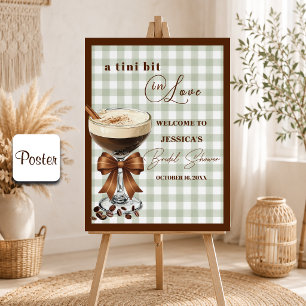 Eine Prise Liebe Espresso Martini Braut- Abschieds Poster