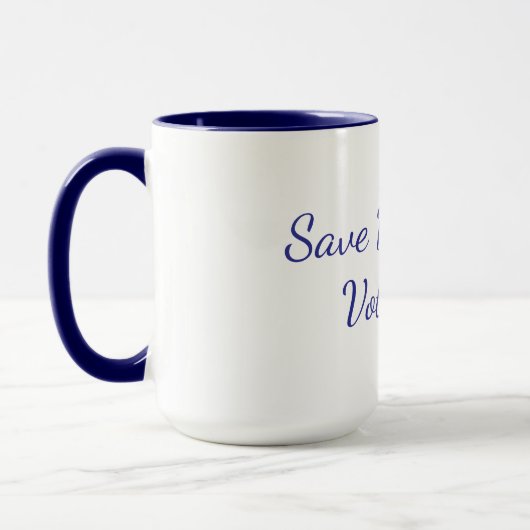 eine pro-Demokratie-Kaffeetasse Tasse (Links)